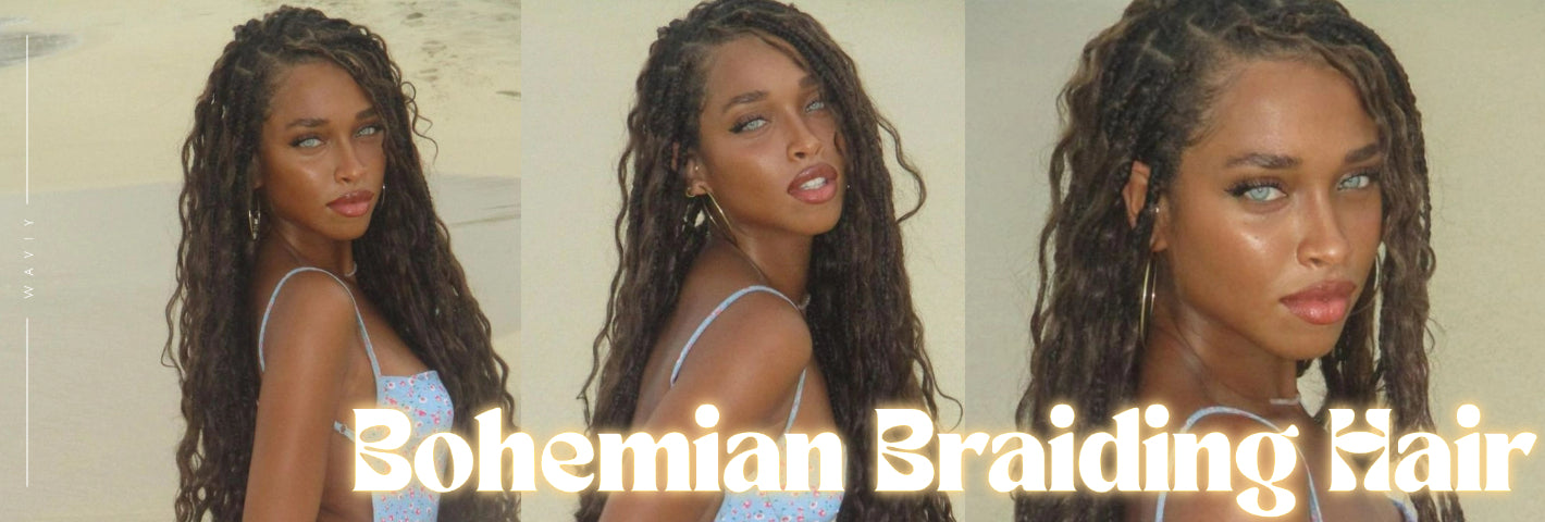 bohemian braiding hair