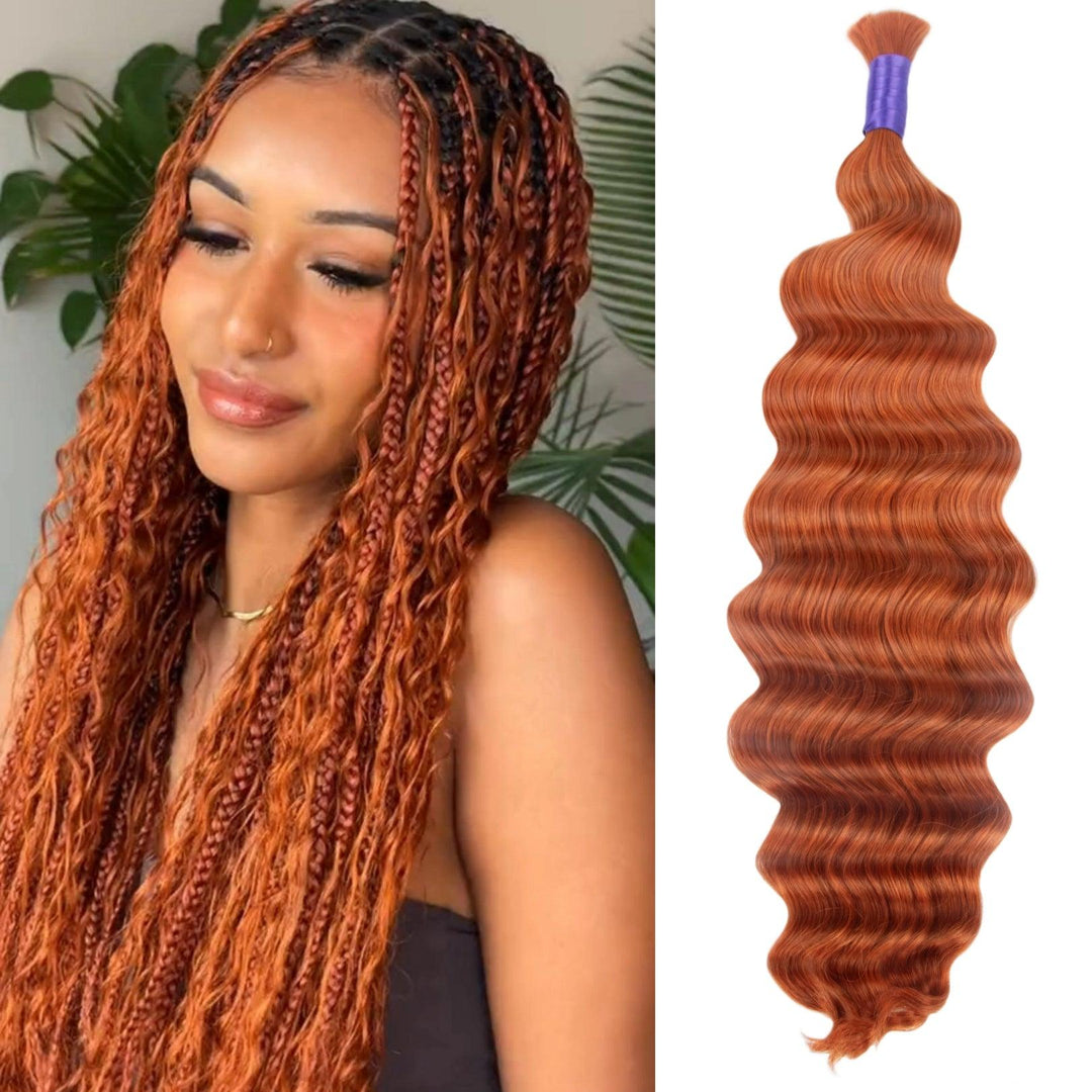 Human Braiding Hair Bulk | Create Your Fashion Curly Braids – Waviy Ha