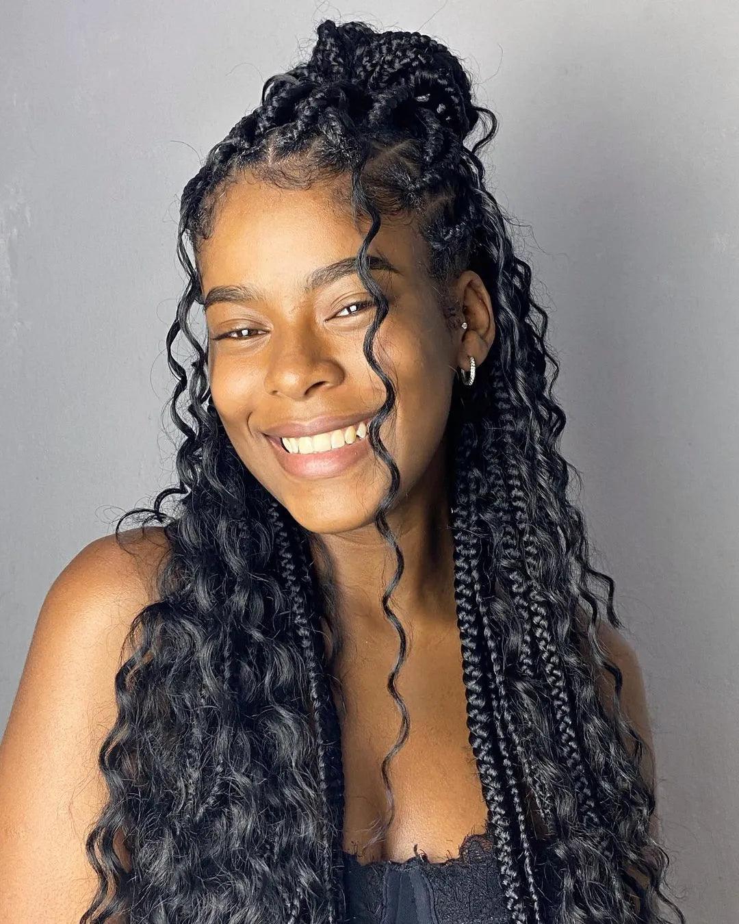 Spanish Curly For Boho Braids