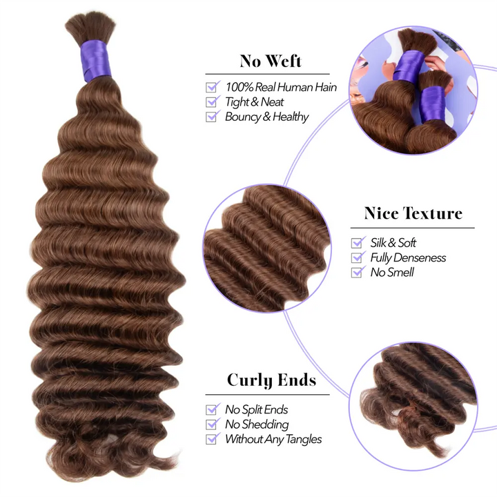 Image showcasing the key features of color 4 braiding hair