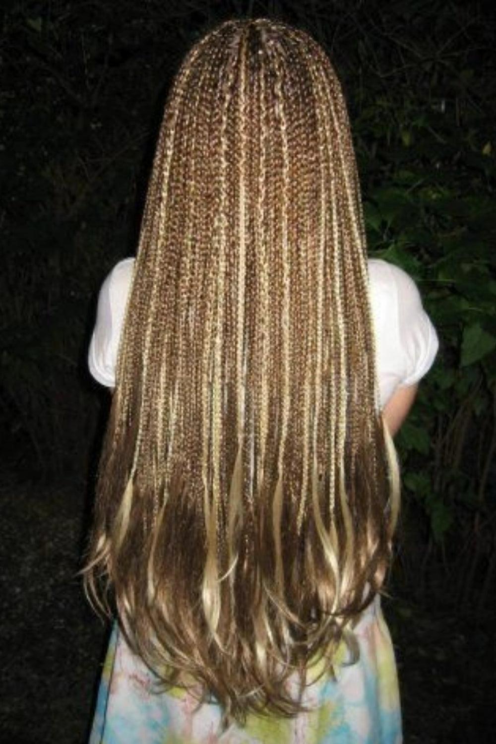 color bohemian braids