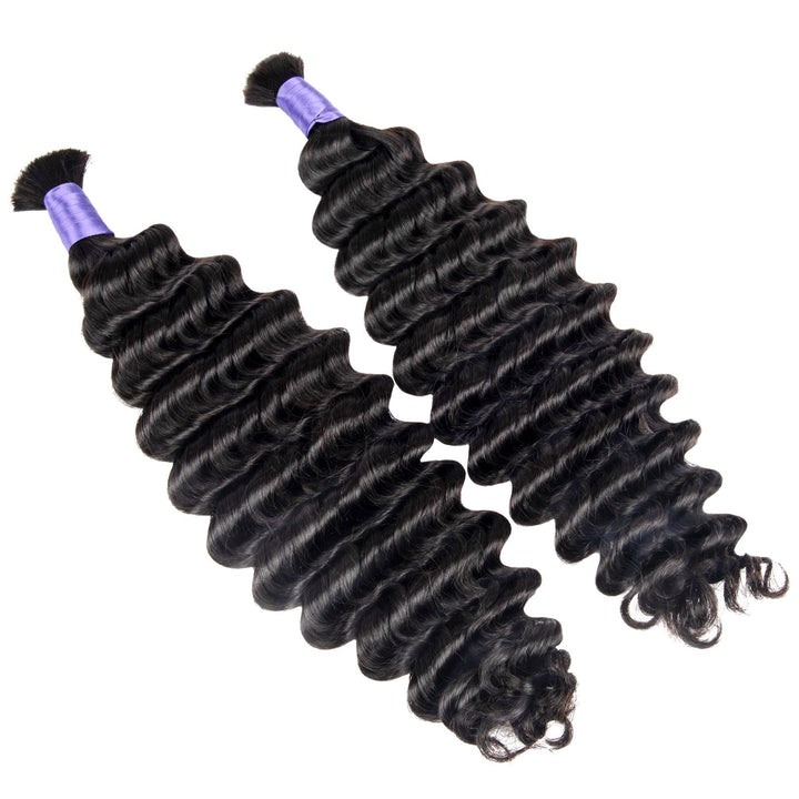 deep wave braiding hair