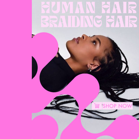 double drawn hair human hair braiding hair curly