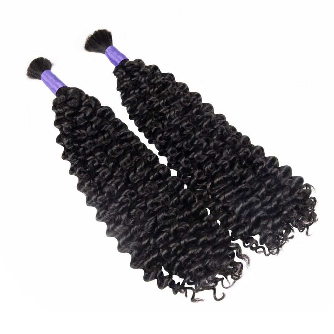 double drawn human hair for braiding