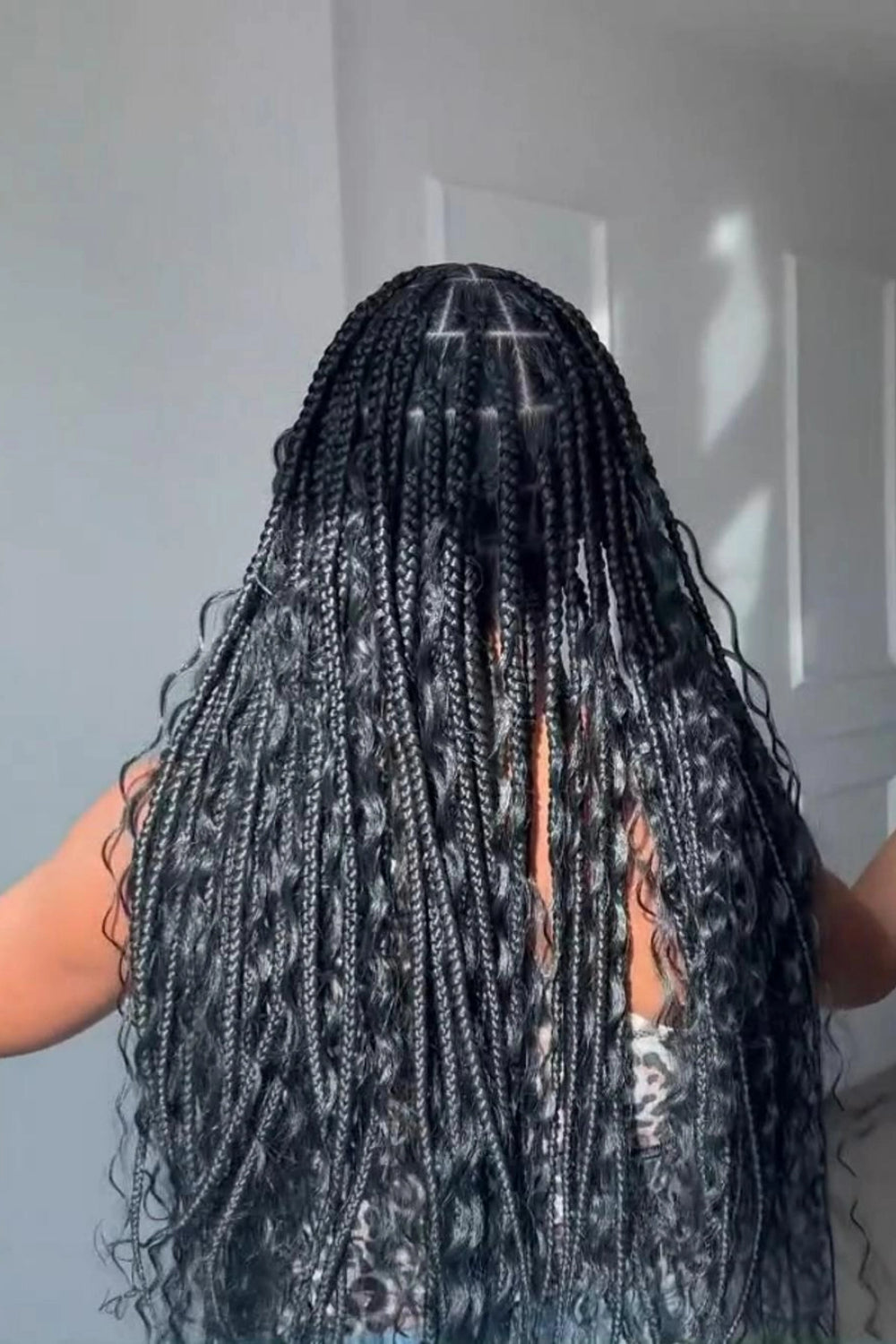 loose wave human braiding hair