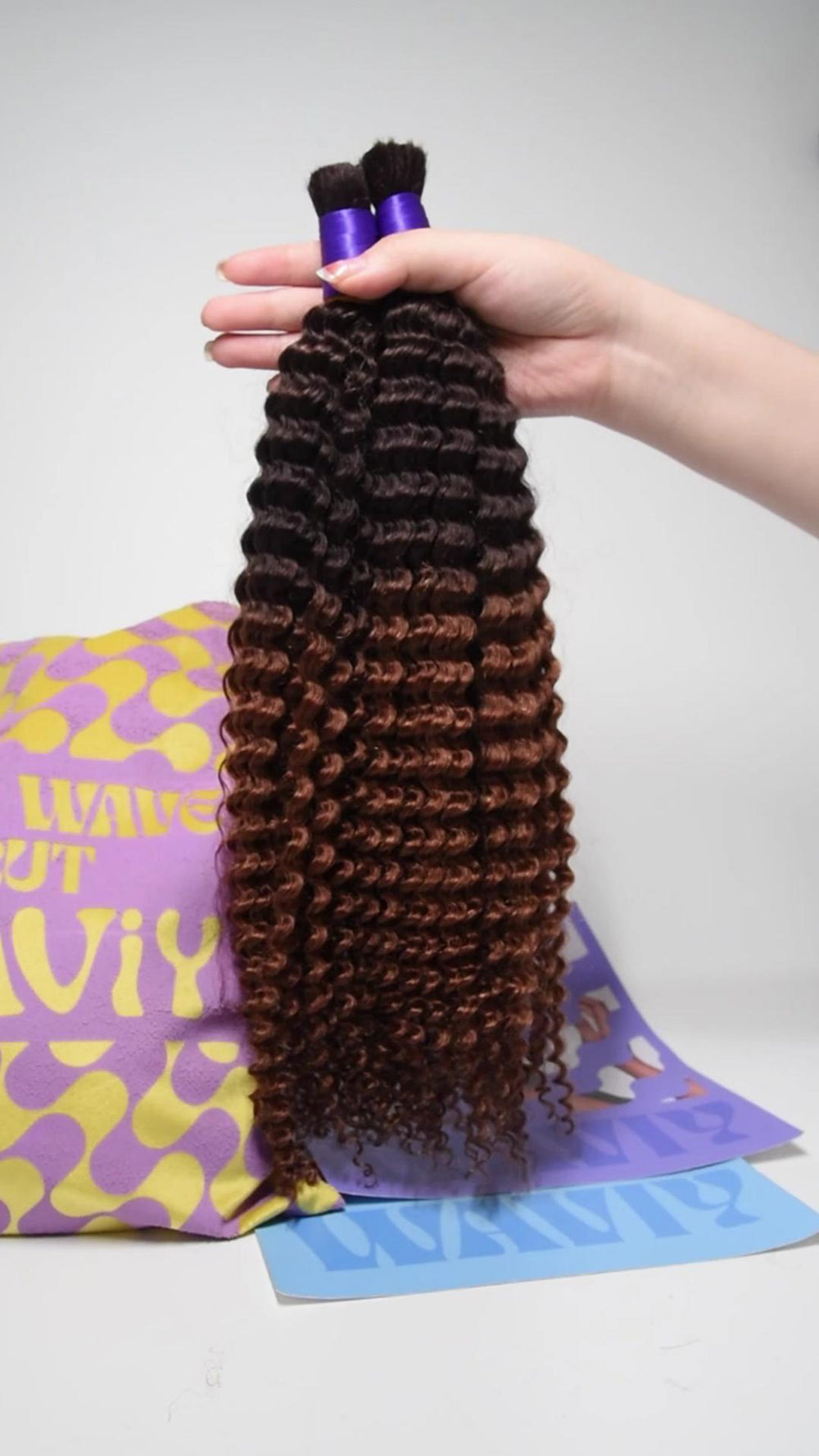 color 2 30 Burmese Curly braiding hair