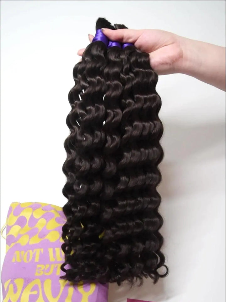 COLOR 2 BRAIDING HAIR DARK BROWN HAIR SPANISH CURLY HAIR