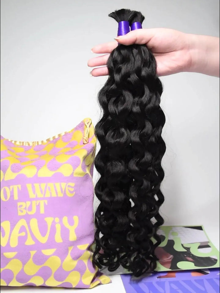 WATER WAVE BRAIDING HAIR